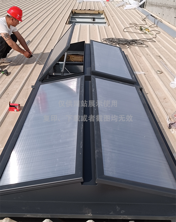 兰州王老吉生产车间若羌排烟天窗