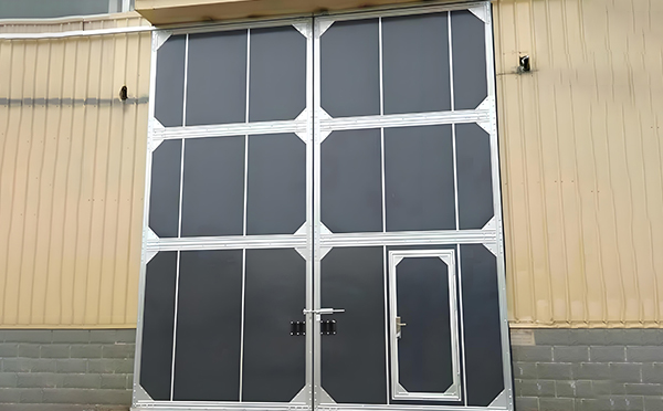 若羌工业厂房门