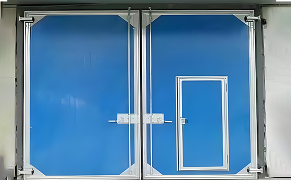 若羌工业平开门