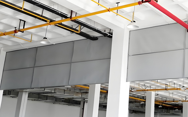 商场防烟分区常闭节点:若羌挡烟垂壁高度与控制器接线图解 商场防烟分区常闭节点:若羌挡烟垂壁高度与控制器接线图解