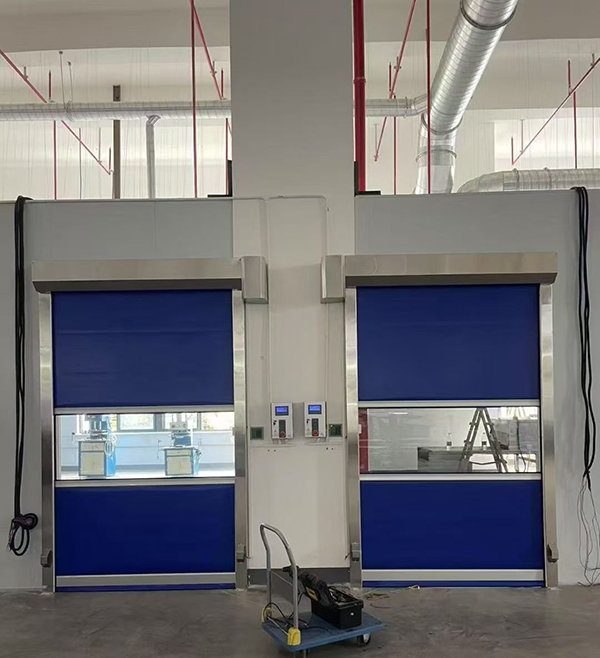 若羌快速若羌卷帘门助力食品加工车间环境升级